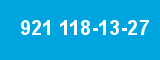 921 118-13-27
